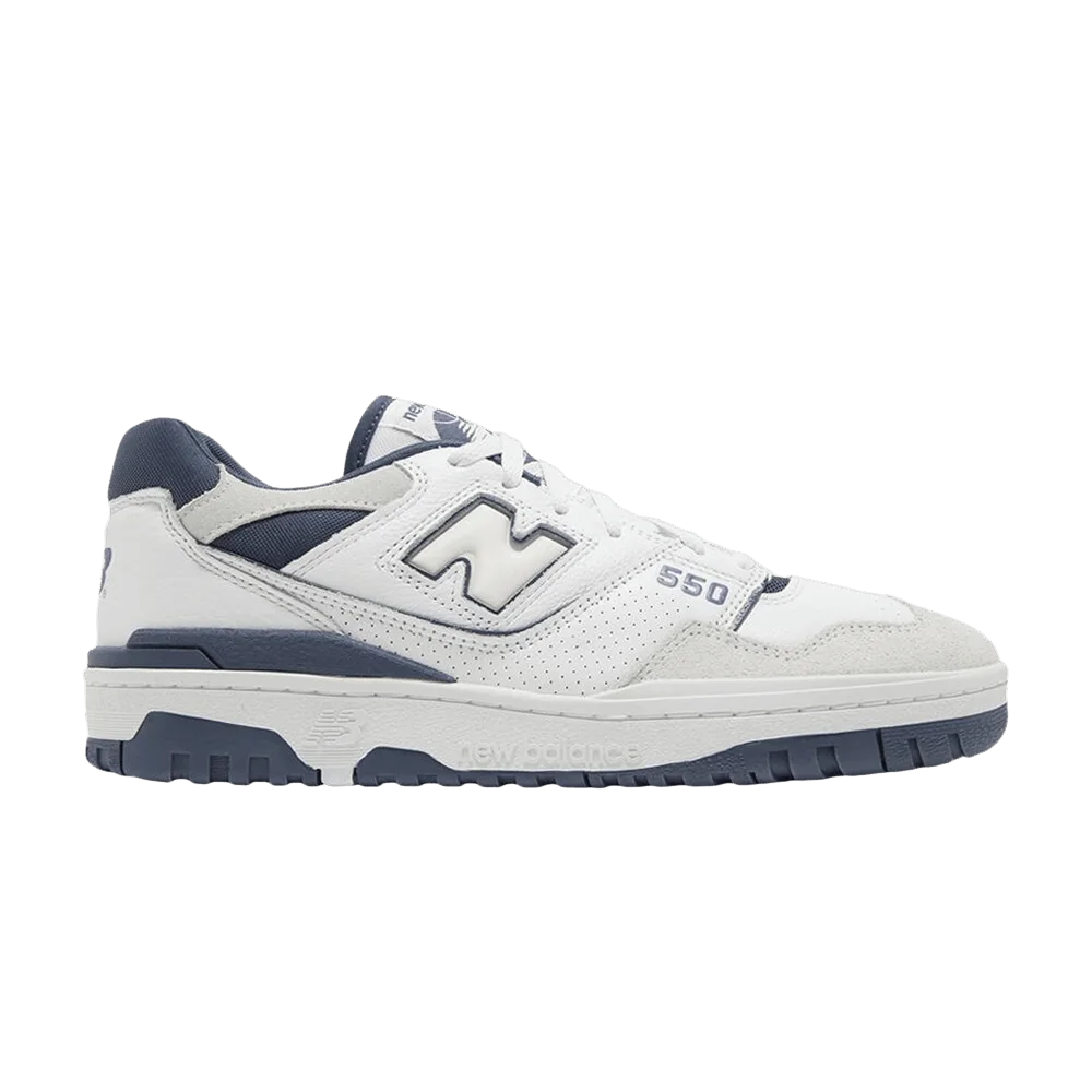 Кроссовки New Balance 550 2E Wide 'White Vintage Indigo'
