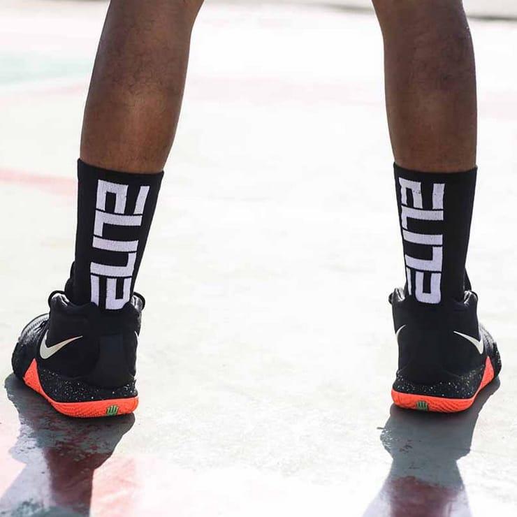 Спортивные носки Ehot Elite Black-White Quarter Socks