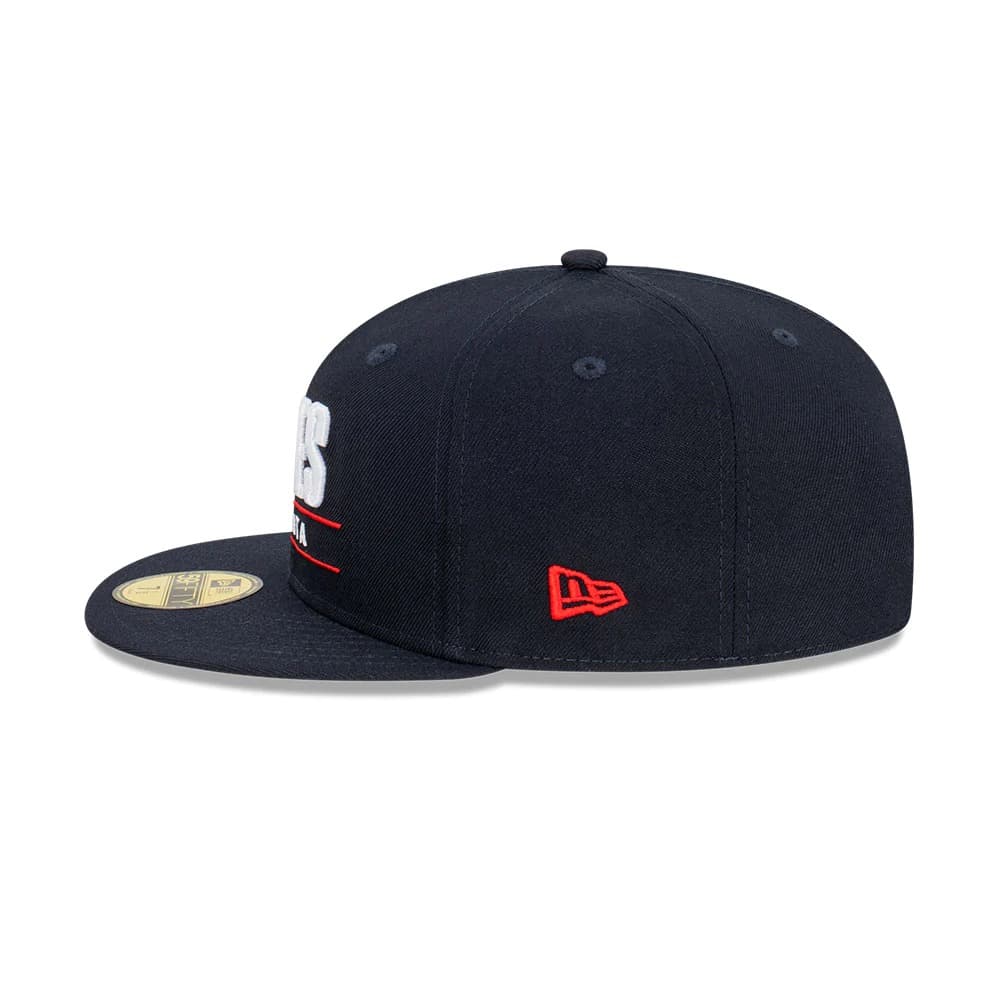 Бейсболка New Era Atlanta Braves Stacked 59FIFTY MLB Fitted Hat