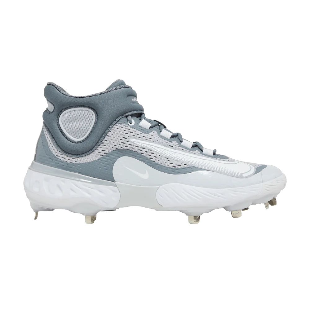 Кроссовки Nike Alpha Huarache Elite 4 Mid 'Wolf Grey White'