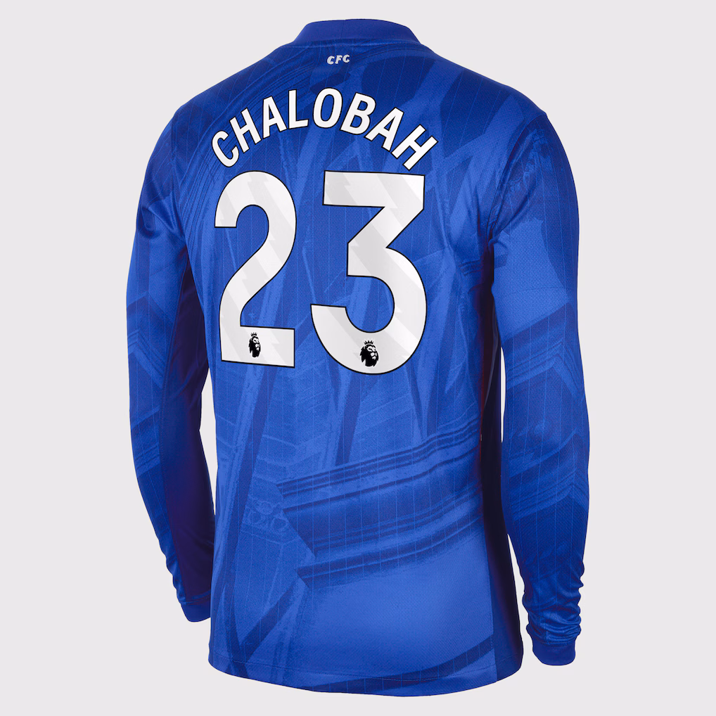 Футбольный лонгслив Chelsea Nike Home Stadium Long Sleeve Shirt 2025-26 Chalobah 23
