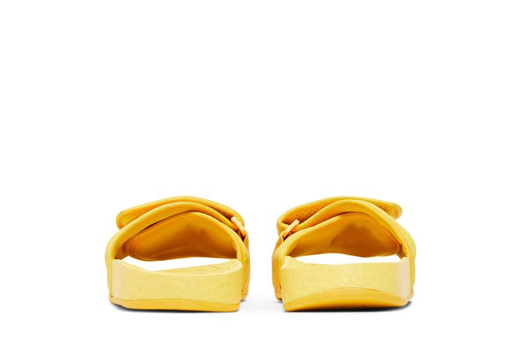 Pharrell x adidas Chancletas Hu Slides 'Bold Gold'