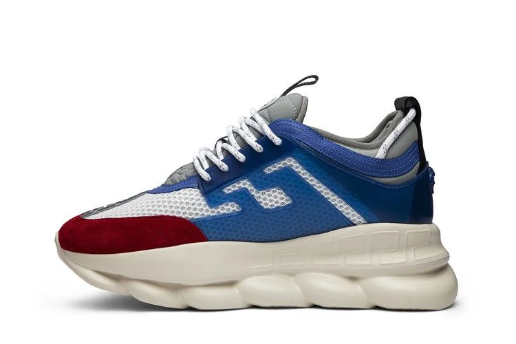 Кроссовки Versace Chain Reaction 'Blue Red'