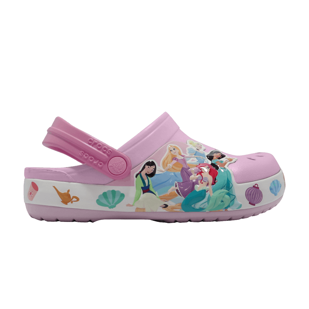 Кроссовки Crocs Disney x Clog Kids 'Fun Lab - Princess Lights'