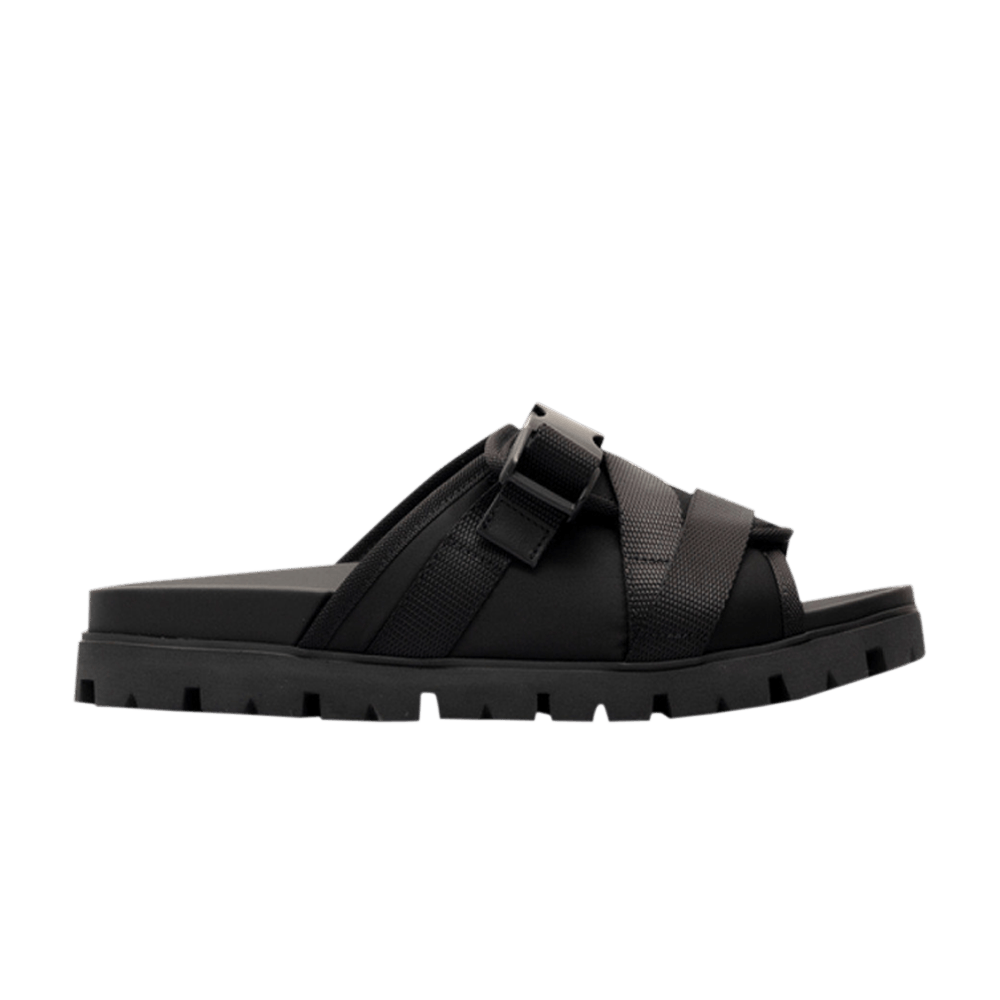 Кроссовки Prada Buckled Slide 'Black'