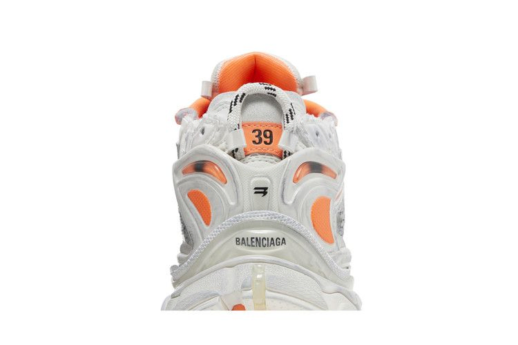 Кроссовки Balenciaga Wmns Runner Sneaker 'White Fluo Orange'