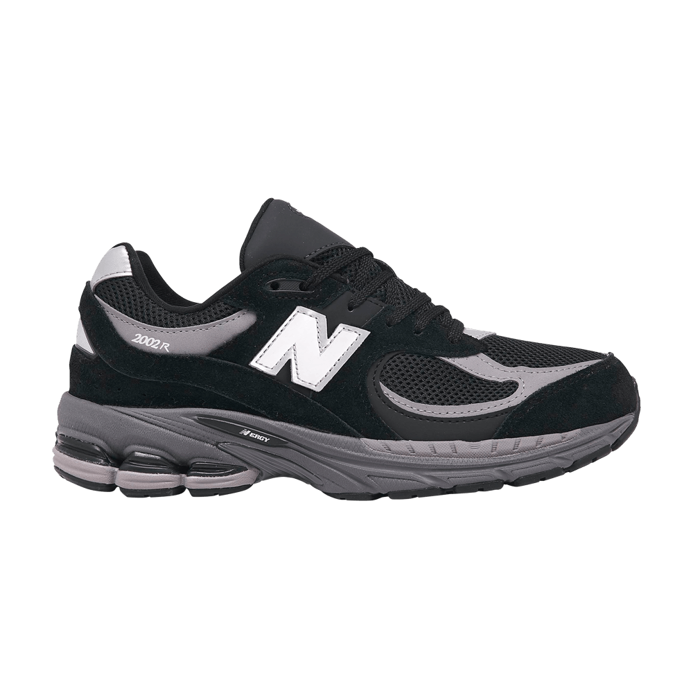 Кроссовки New Balance 2002R 'Black Silver Metallic'