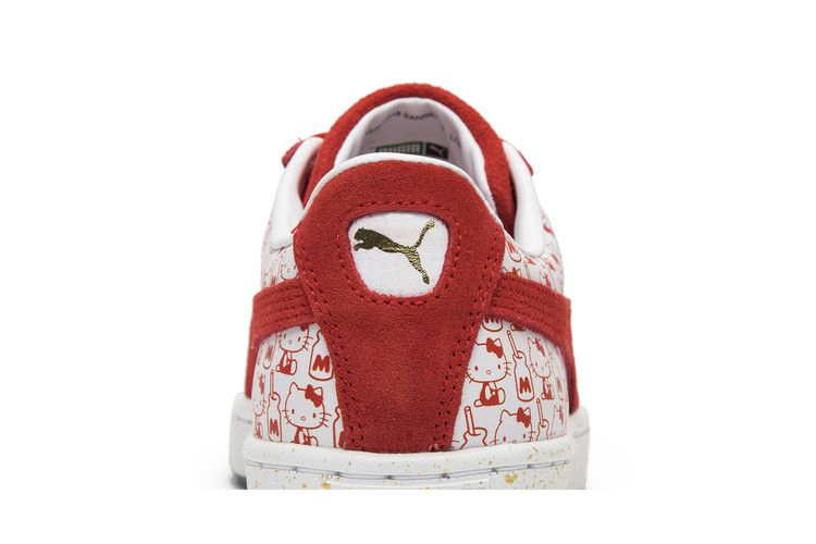 Кроссовки Hello Kitty x Puma Wmns Suede 'Bright Red'