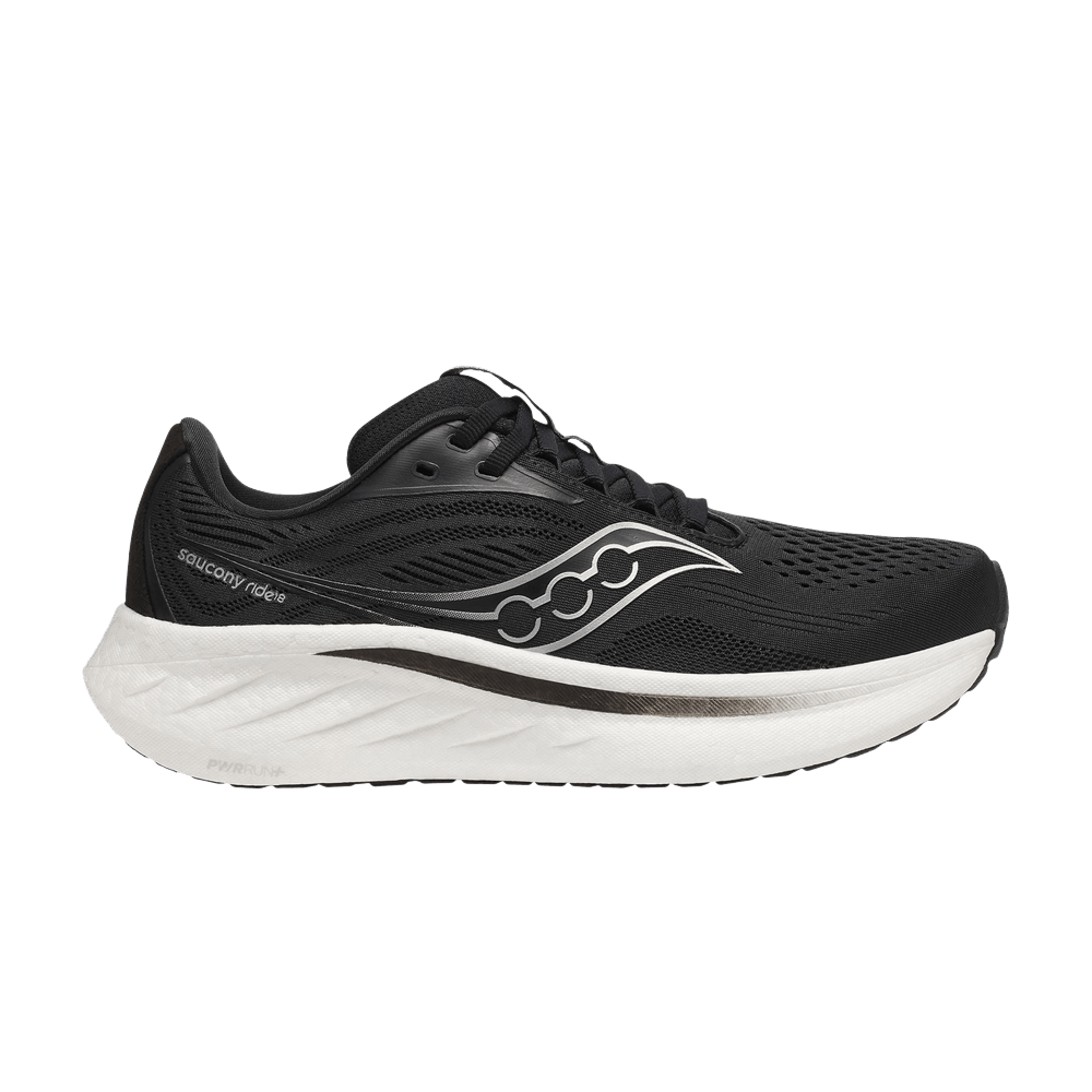 Кроссовки Saucony Wmns Ride 18 'Black White'