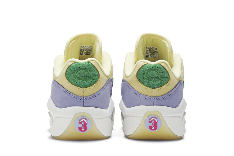 Кроссовки Reebok BBC Ice Cream x Question Low 'Yellow Lilac Glow'
