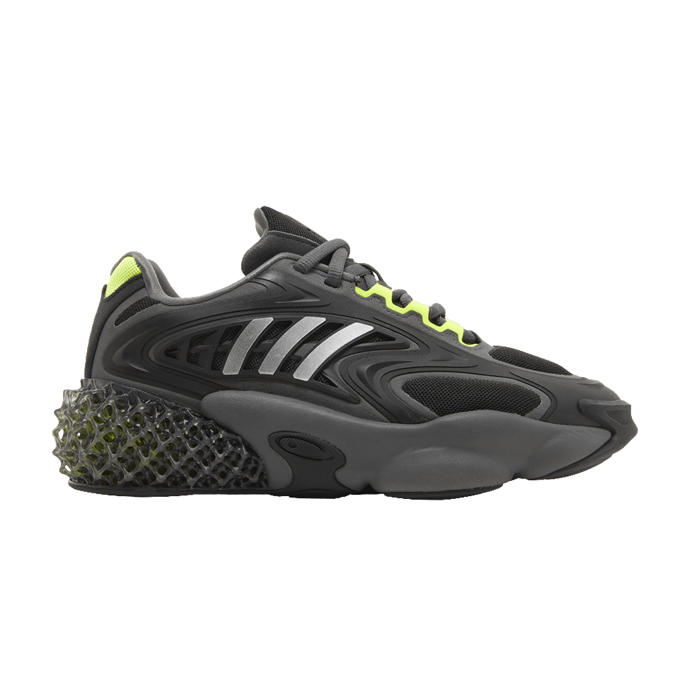 Кроссовки adidas 4D Krazed 'Black Solar Yellow'