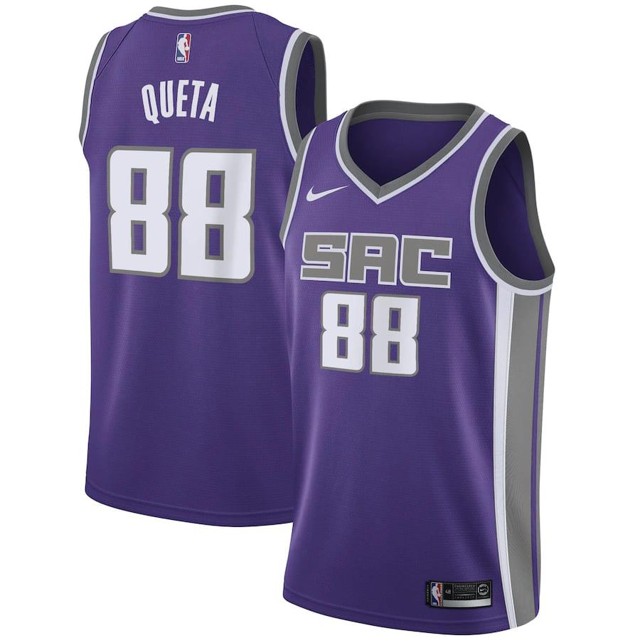 Баскетбольная джерси 2021-22 Sacramento Kings #88 Neemias Queta Swingman Jersey – Purple Icon Edition