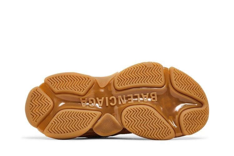 Кроссовки Balenciaga Wmns Triple S 'Clear Sole - Light Camel'