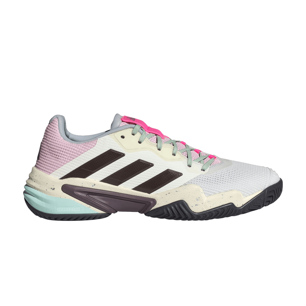 Кроссовки Adidas Barricade 13 'Crystal White Semi Green Spark'