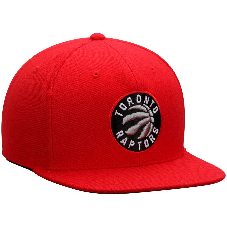 Снепбэк Mitchell & Ness Raptors Red Wool Solid Snapback