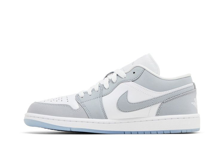 Кроссовки Wmns Air Jordan 1 Low 'White Wolf Grey' 2024