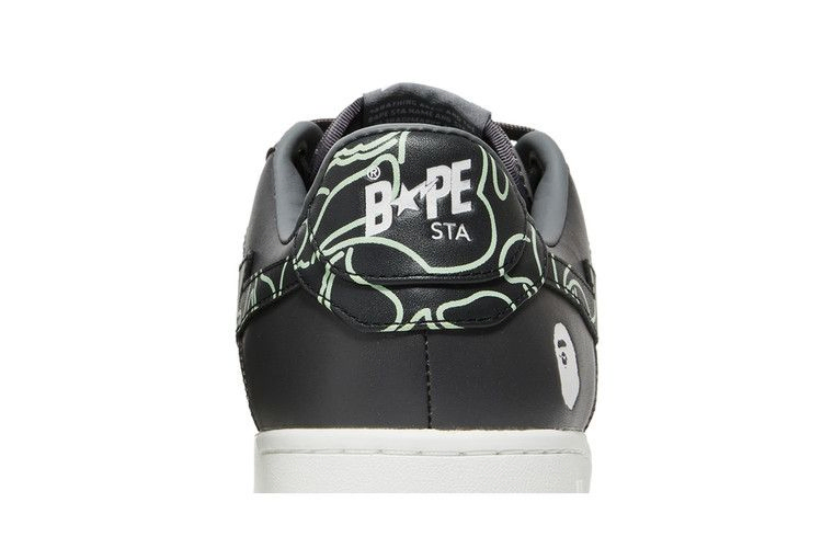 Кроссовки Bapesta 'Text Code Camo - Charcoal'