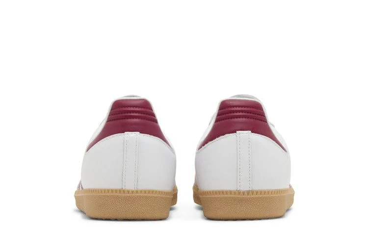 Кроссовки adidas Men's Samba OG 'White Burgundy Gum'