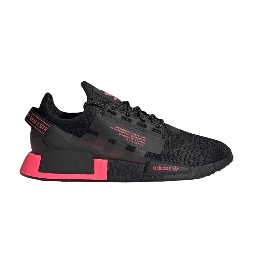 Krossovki-adidas-NMD_R1-V2-Black-Flash-Red