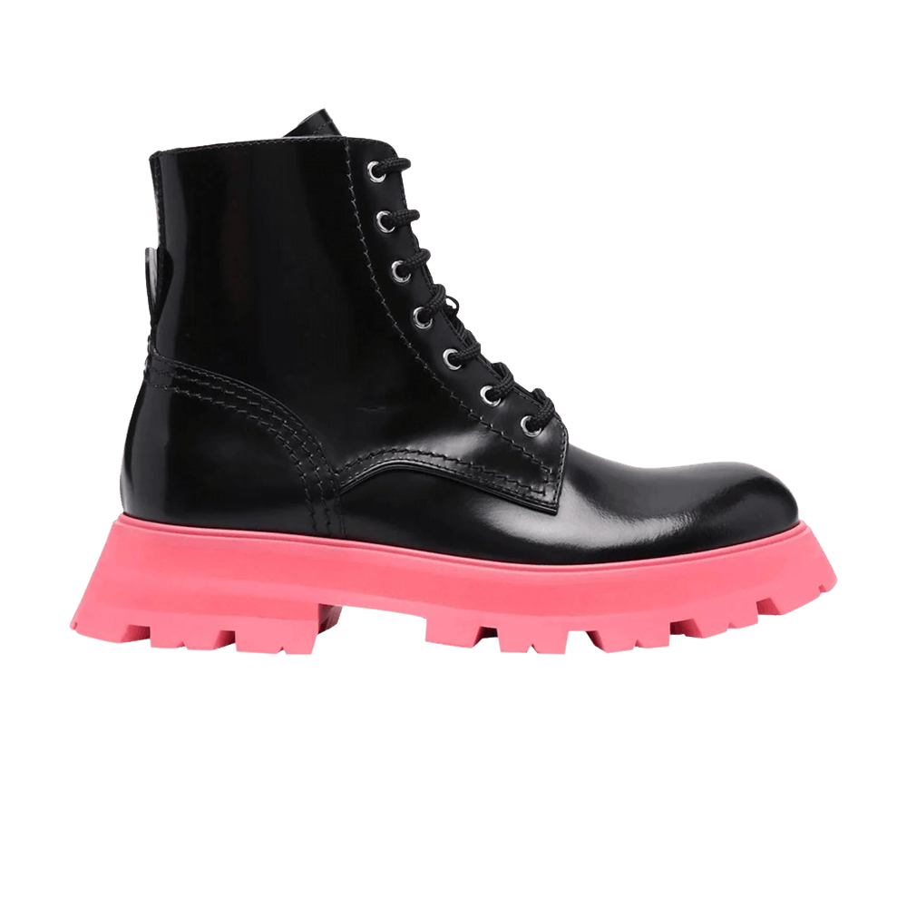 Кроссовки Alexander McQueen Wmns Tread Slick Boot 'Black Pink'