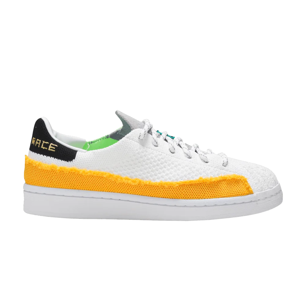Кроссовки Pharrell x adidas Superstar 'Patchwork - White'