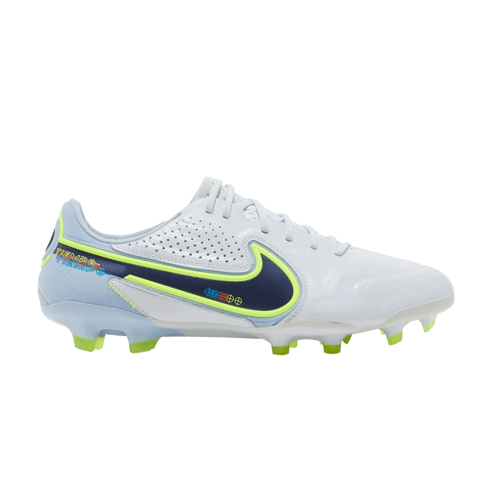 Krossovki-Nike-Tiempo-Legend-9-Elite-FG-Grey-Blackened-Blue