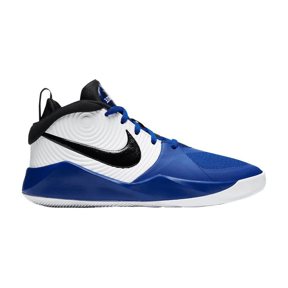 Кроссовки Nike Team Hustle D9 GS 'White Game Royal'