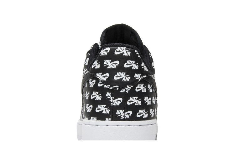 Кроссовки Nike Air Force 1 Low '07 QS 'All Over Logo Black'