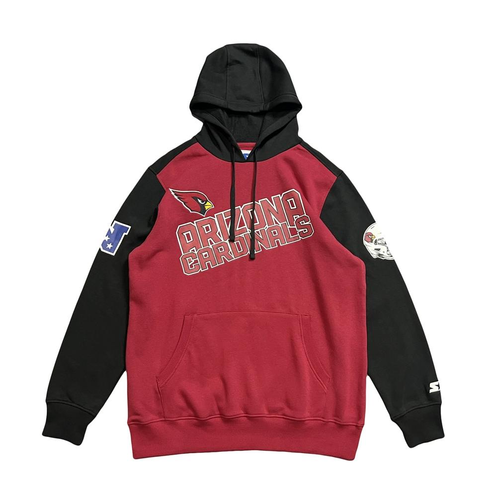 Спортивная толстовка Star co-branded football front and back printed embroidery sweatshirt