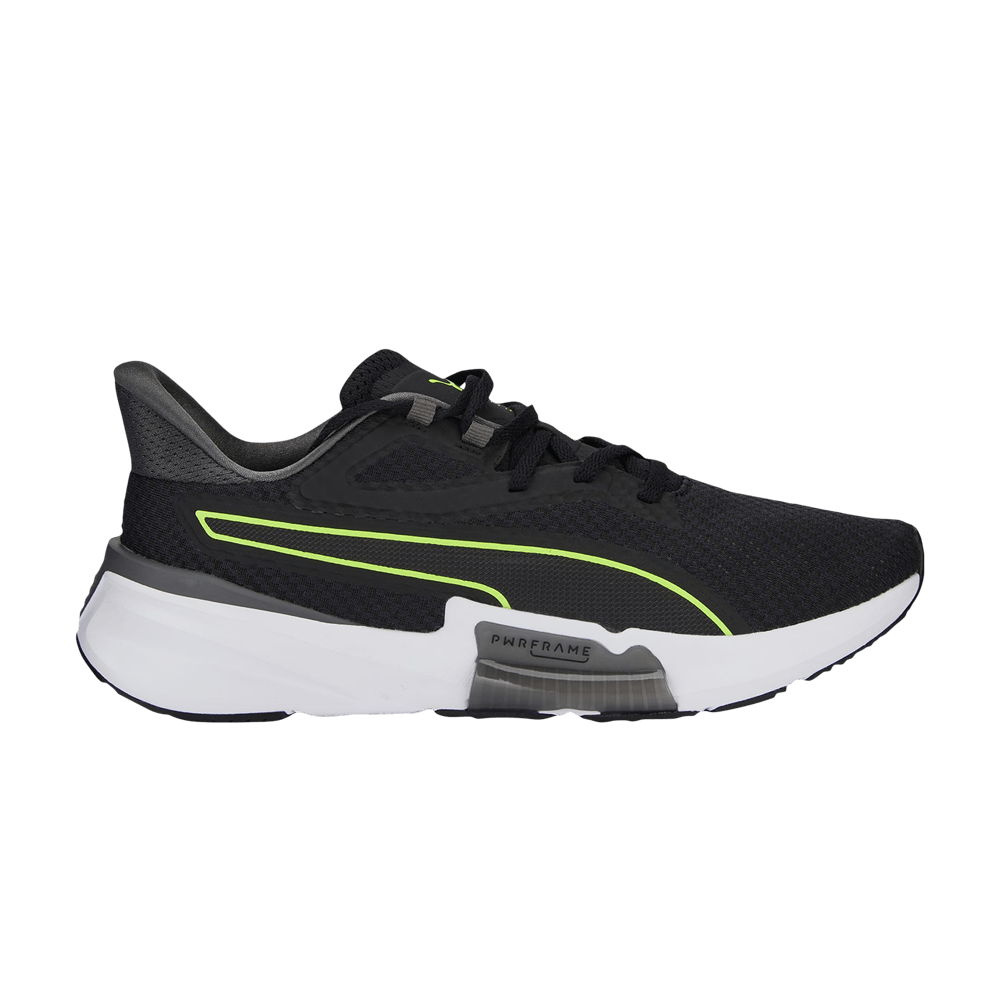 Кроссовки Puma PWRFrame 'Black Lime Squeeze'