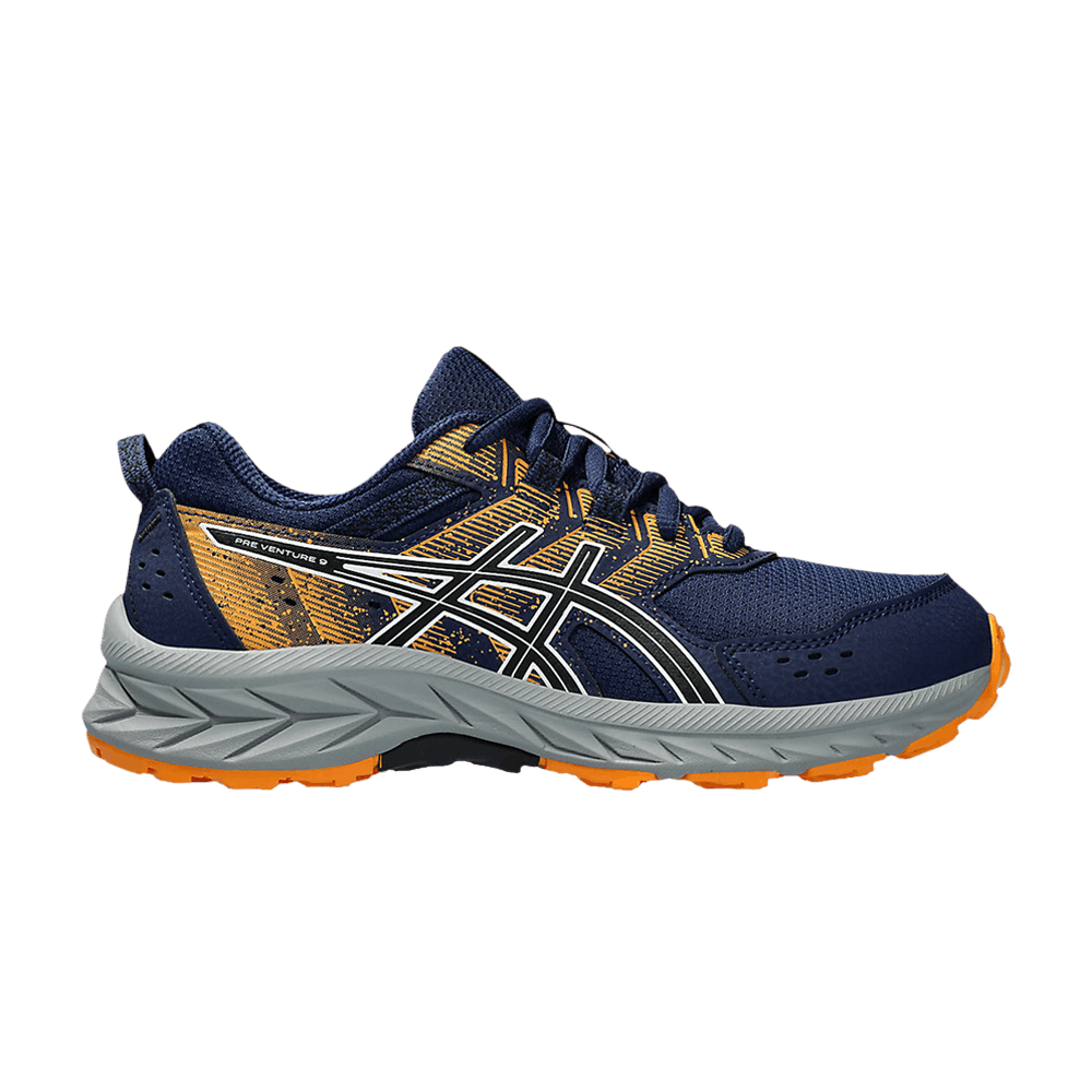 Кроссовки ASICS Gel Venture 9 GS 'Blue Expanse Orange'
