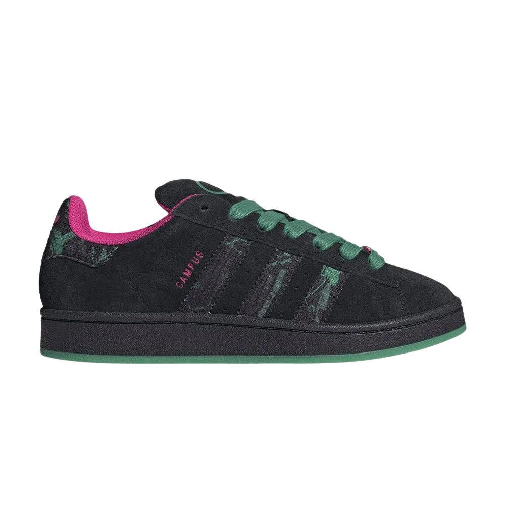 Кроссовки adidas Campus 00s 'Core Black Semi Court Green Shock Pink'