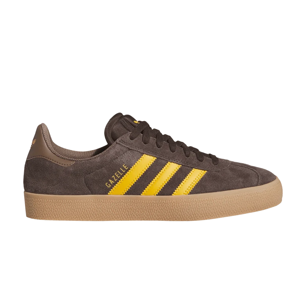 Krossovki-adidas-Gazelle-ADV-Dark-Brown-Preloved-Yellow