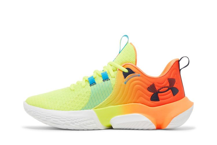 Кроссовки Under Armour Flow FUTR X 2 E24 'Panic Orange Yellow Ray'