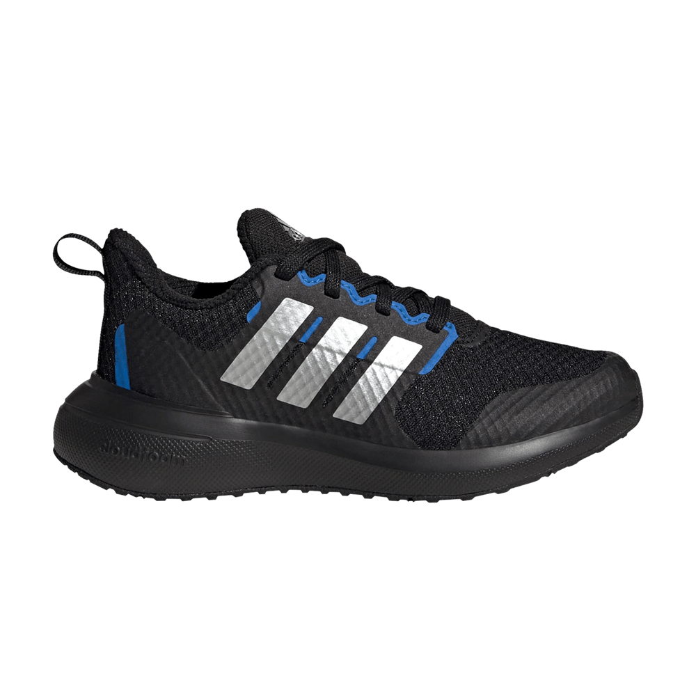 Кроссовки Adidas FortaRun 2.0 J 'Black Silver Metallic'