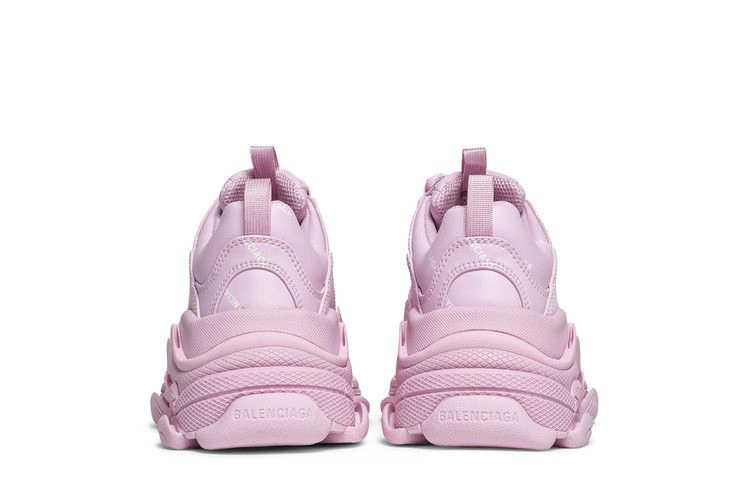 Кроссовки Balenciaga Wmns Triple S Sneaker 'Allover Logo - Pink'