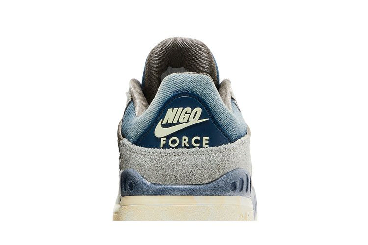 Кроссовки Nigo x Levi's x Nike Air Force 3 Low 'Olive Grey'