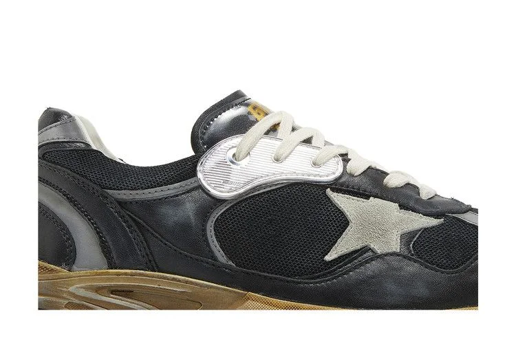 Кроссовки Golden Goose Dad-Star 'Black Silver'