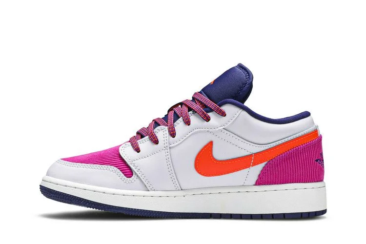 Krossovki-Air-Jordan-1-Low-GS-Fire-Pink-Hyper-Crimson-2
