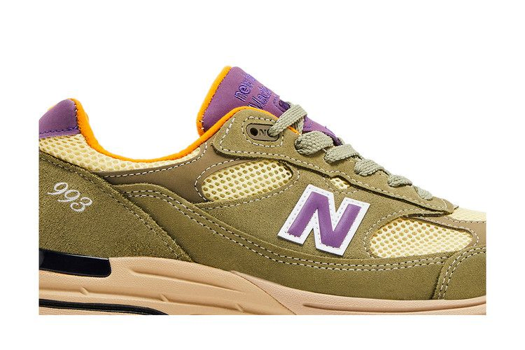 Кроссовки Teddy Santis x New Balance 993 Made in USA 'Olive Leaf Maize'