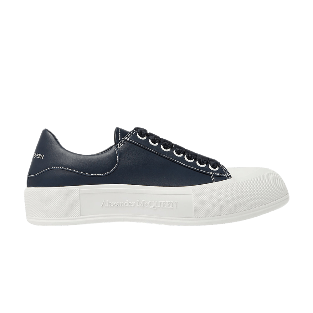 Кроссовки Alexander McQueen Deck Lace Plimsoll 'Navy Blue'