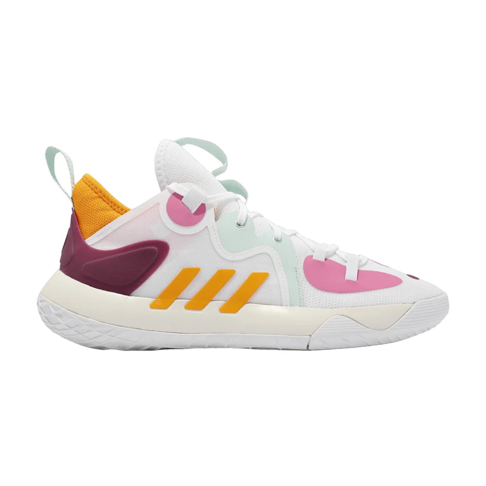 Krossovki-adidas-Harden-Stepback-2-White-Semi-Solar-Gold