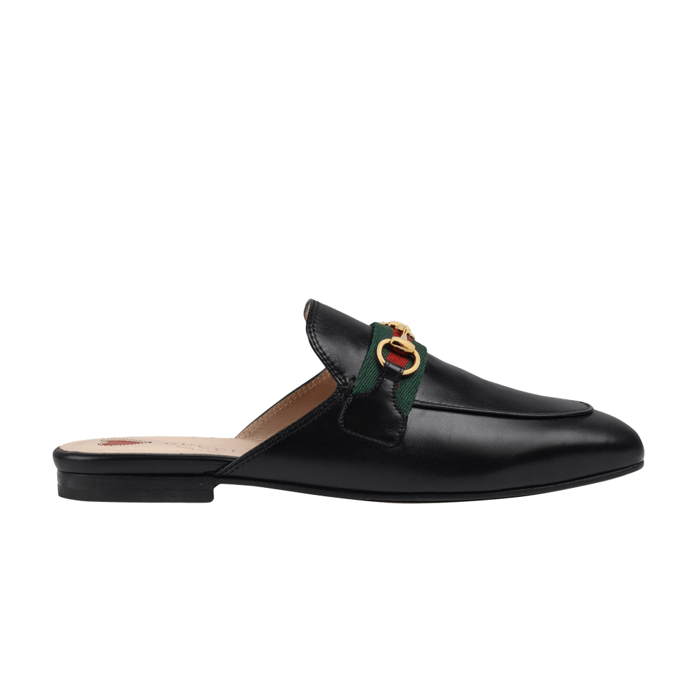 Кроссовки Gucci Wmns Princetown Leather Slipper 'Black'