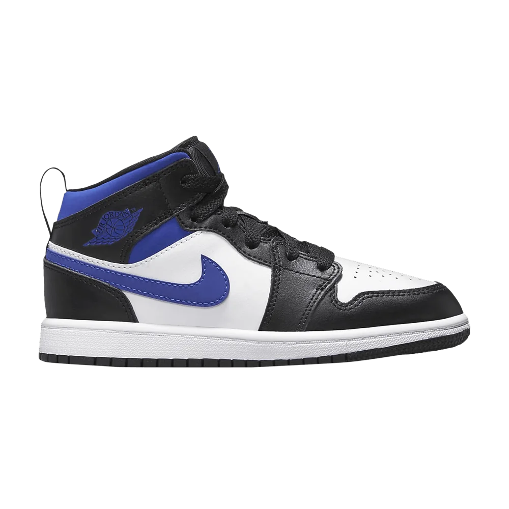 Krossovki-Air-Jordan-1-Mid-PS-Racer-Blue