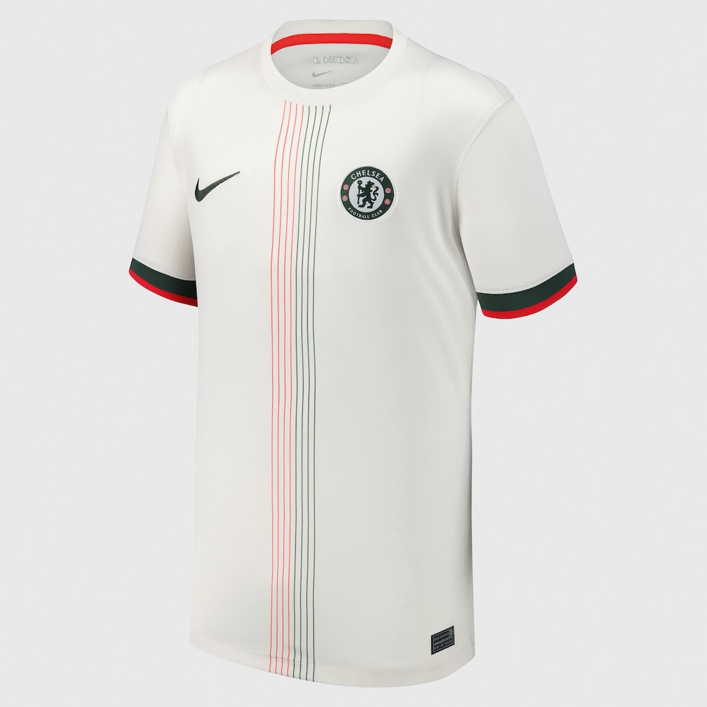 Детское футбольное джерси Chelsea Nike Away Stadium Shirt 2025-26 - Kids with Chalobah 23