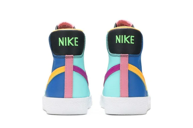 Кроссовки Nike Blazer Mid GS 'Aurora Purple Orange'