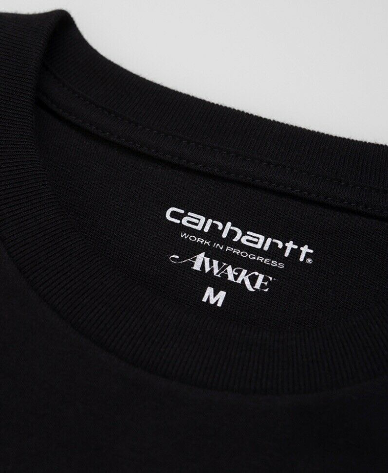 Футболка Awake x Carhartt WIP T-Shirt Black