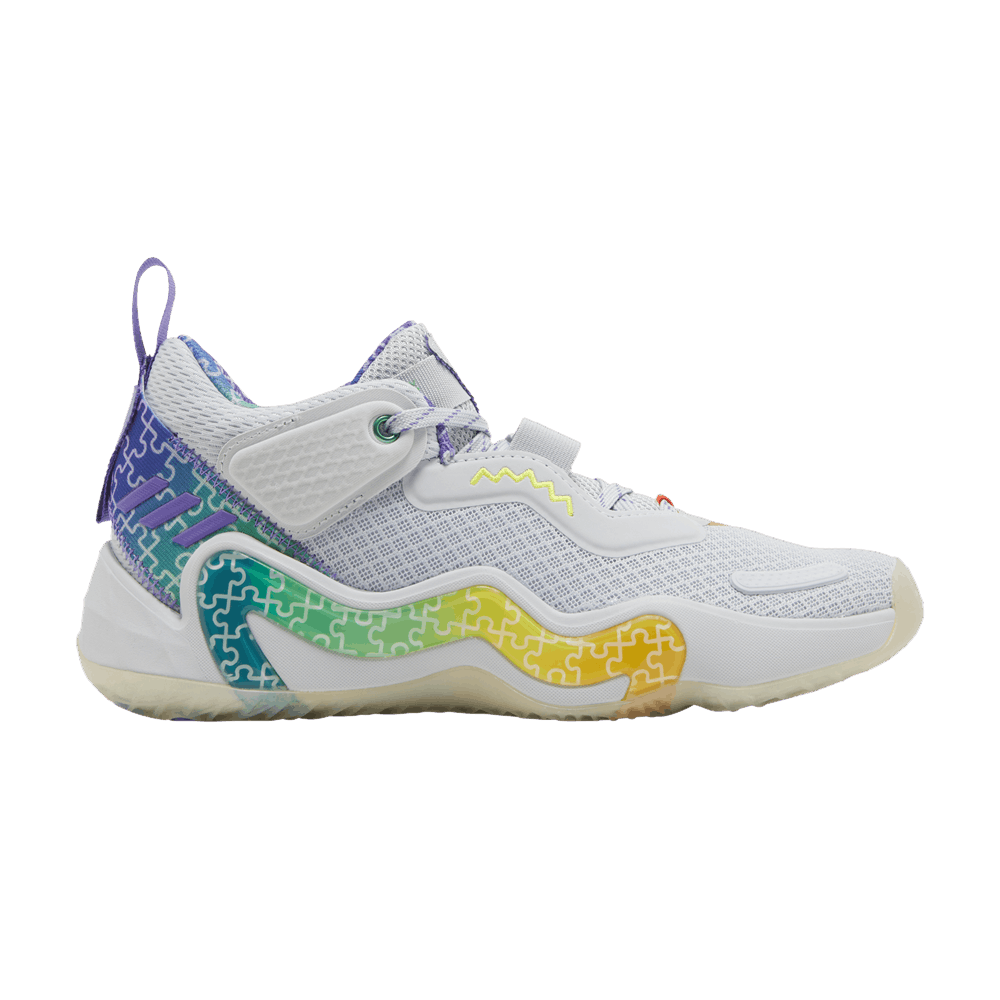 Кроссовки Adidas D.O.N. Issue #3 J 'Autism Awareness'
