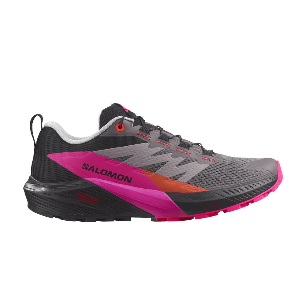Кроссовки Salomon Wmns Sense Ride 5 'Plum Kitten Pink Glow'