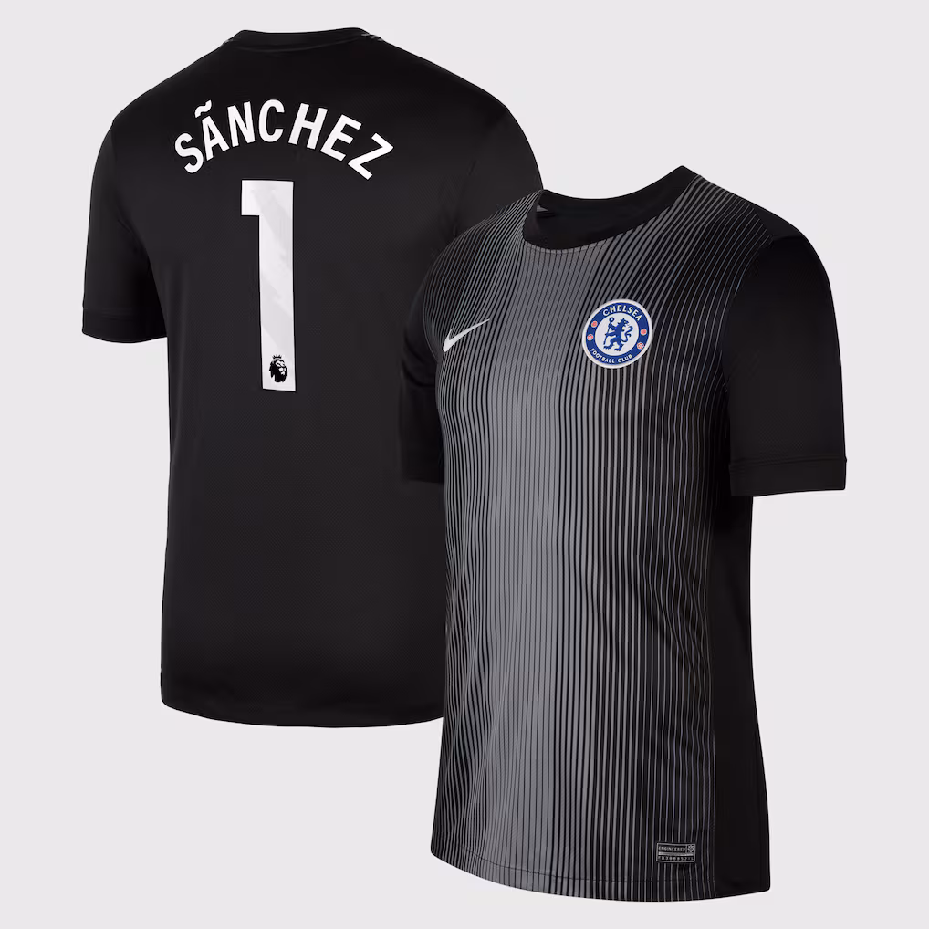 Детское футбольное джерси Chelsea Nike Goalkeeper Stadium Shirt 25-26 - Sãnchez 1